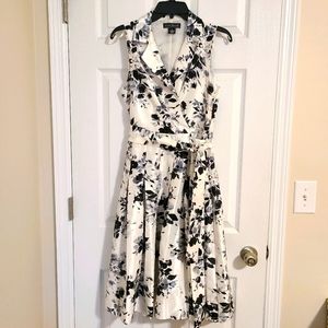 Flower Print Dress - 6
